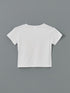 LC Waikiki Crew Neck Printed Girl's T-Shirt